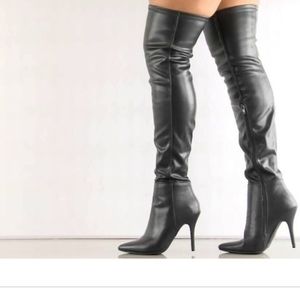 Thigh high boot